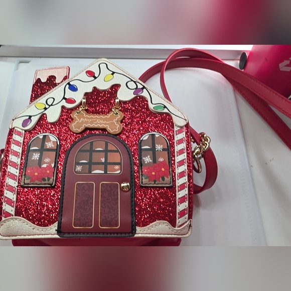 Betsey Johnson Handbags - Betsey Johnson Gingerbread House Crossbody